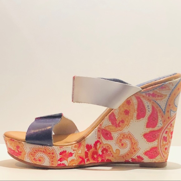 NWT boho Paisley platforms - Five star seller - Picture 4 of 8